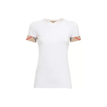 Burberry Regular T Shirt Women's White