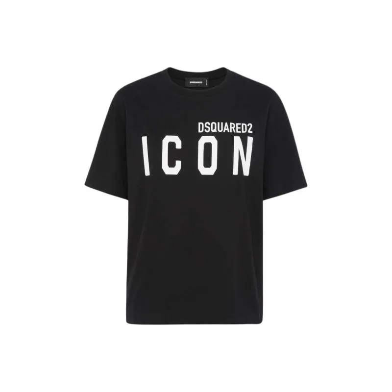 DSQUARED 2 Icon Logo Printed T Shirt-0