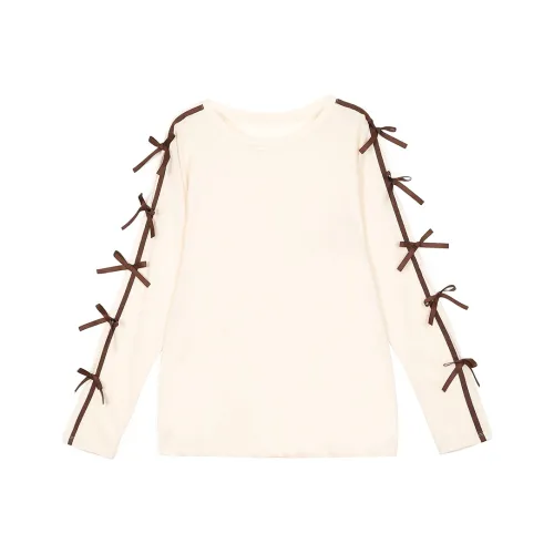 ERIRI T Shirt Women's White Marble Color