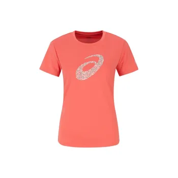 Asics Regular T Shirt Women's Pink Orange