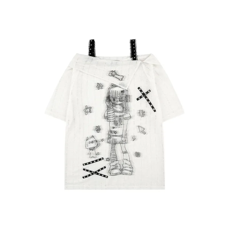 ABCMININ Regular T Shirt Women's-0