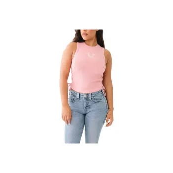 TRUE RELIGION Tank Tops Women's Pink