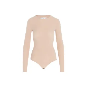 Maison Margiela Long Sleeved Jersey Bodysuit