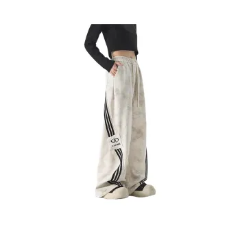 NVRFRGT Casual Pants Unisex Dirty Apricot