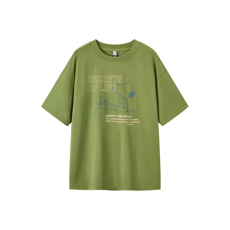 Snoopy X SEM/R T Shirts Women's-3