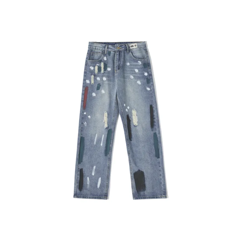 FCB ARCELONA Jeans Unisex Blue-0
