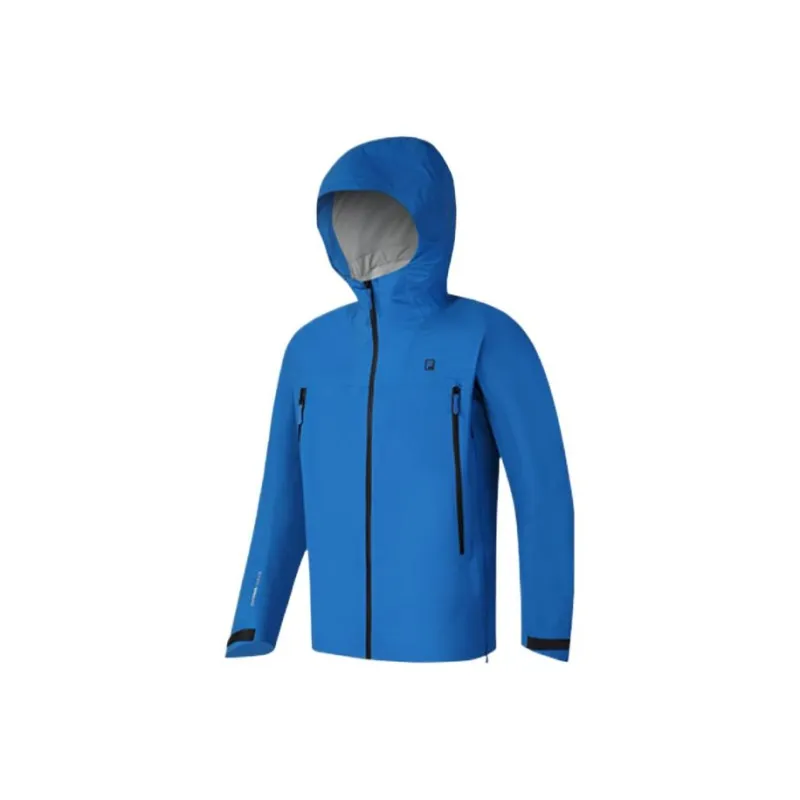 FILA Breathable Windbreaker Jacket Men's Midnight Glamor Blue-0