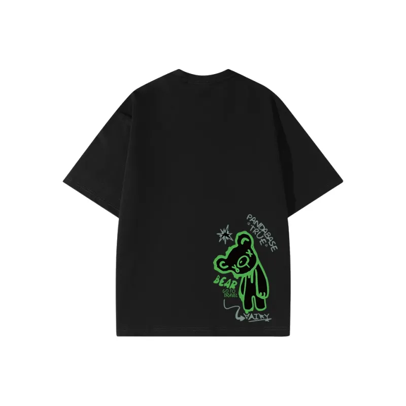 PANDA BASE T Shirts Unisex-4