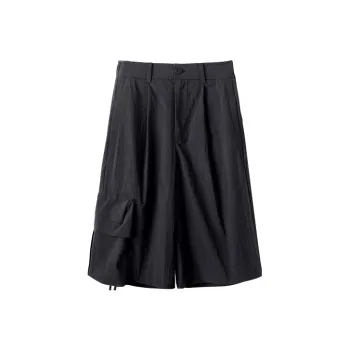 HUANXIANGZHE Casual Shorts Unisex Black