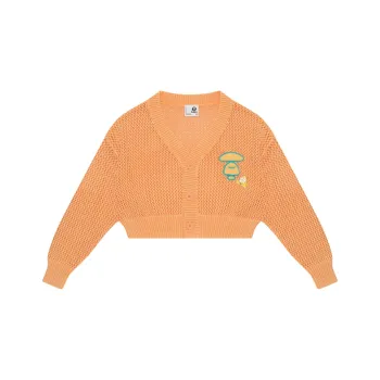 Aape Crop Tops Women's Orange ORX