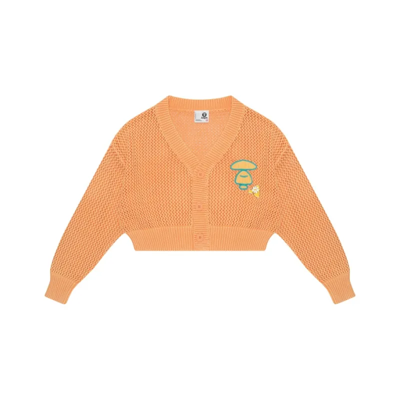 Aape Crop Tops Women's Orange ORX-0