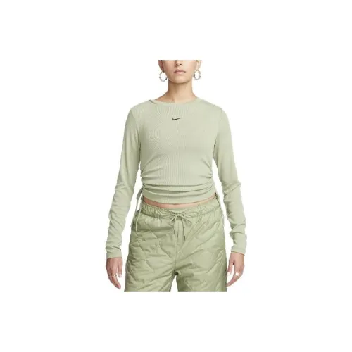 Nike Sportswear Essential Women's Ribbed Long Sleeve Mod Crop Top