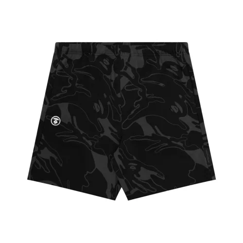Aape Abstract print Jersey Track Shorts