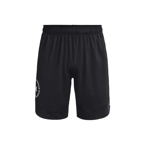 Under Armour TRAIN STRETCH GRAPHIC Sports Shorts Men's Black