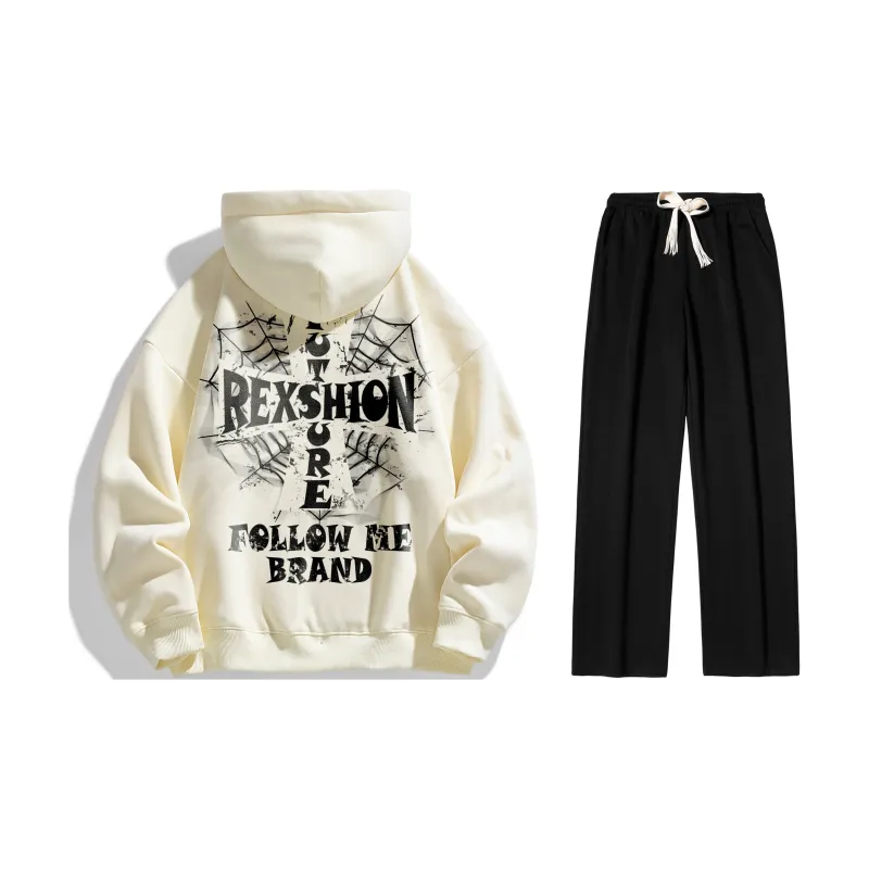 REXSHION Sweatshirt Sets Unisex-6