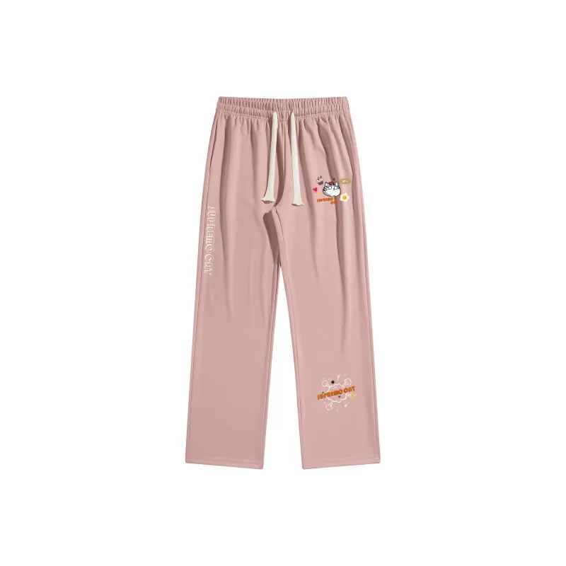 Supremo Cat Casual Pants Unisex-10