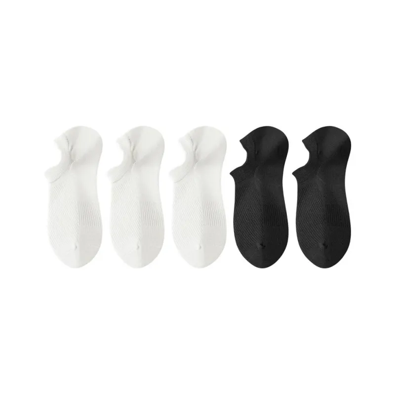LUYOUYE No Show Socks Men's 5 Pack-12