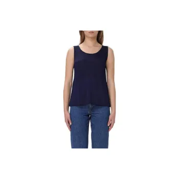A.P.C Sleeveless Ribbed Knitted Top