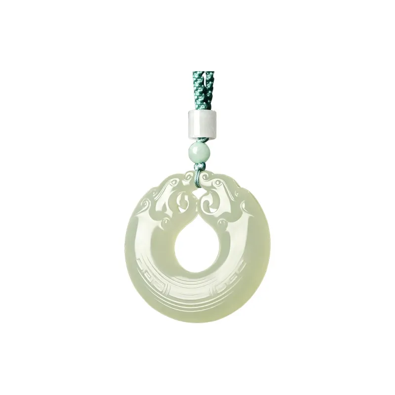 KUNYUYAO Pendants Pale Greenish White Jade Unisex-0