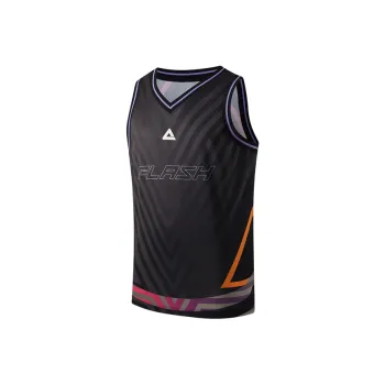 PEAK Basketball Jerseys Men Black