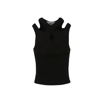 MSGM Tank Tops Women's Black
