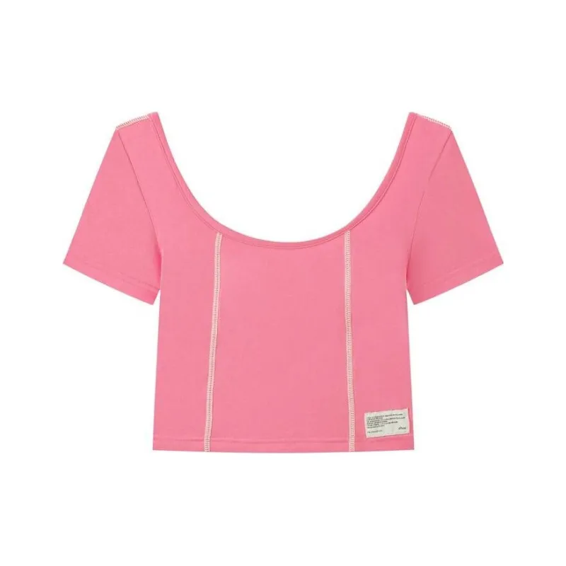 CHUU Crop Tops Women's-4