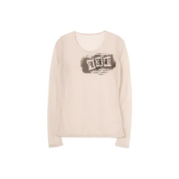 Yohji Yamamoto T Shirt Women's Light Umber