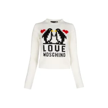 LOVE MOSCHINO FW22 Sweater Women's White