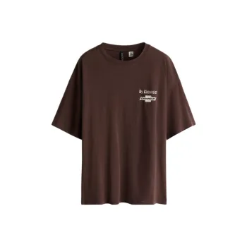 H&M T Shirts Women's Dark Brown