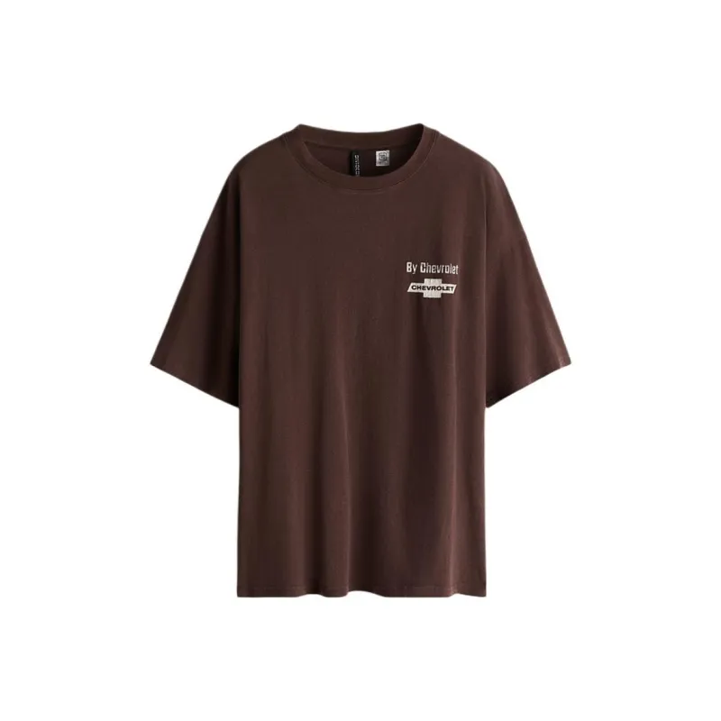H&M T Shirts Women's Dark Brown-0