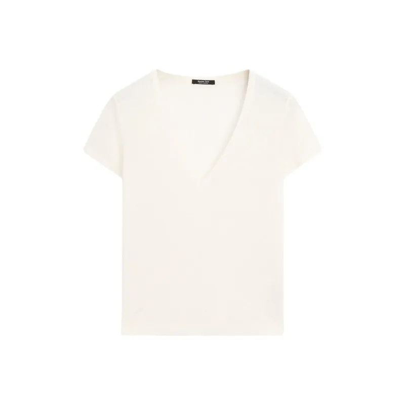 Massimo Dutti T Shirt Women's Yellow-0