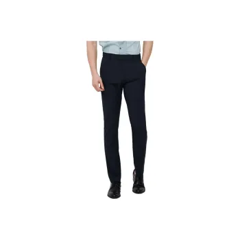 JODOLL Casual Pants Men's Dark Navy Blue