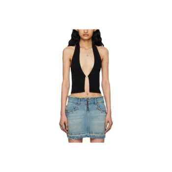 Misbhv Tank Tops Women's Black
