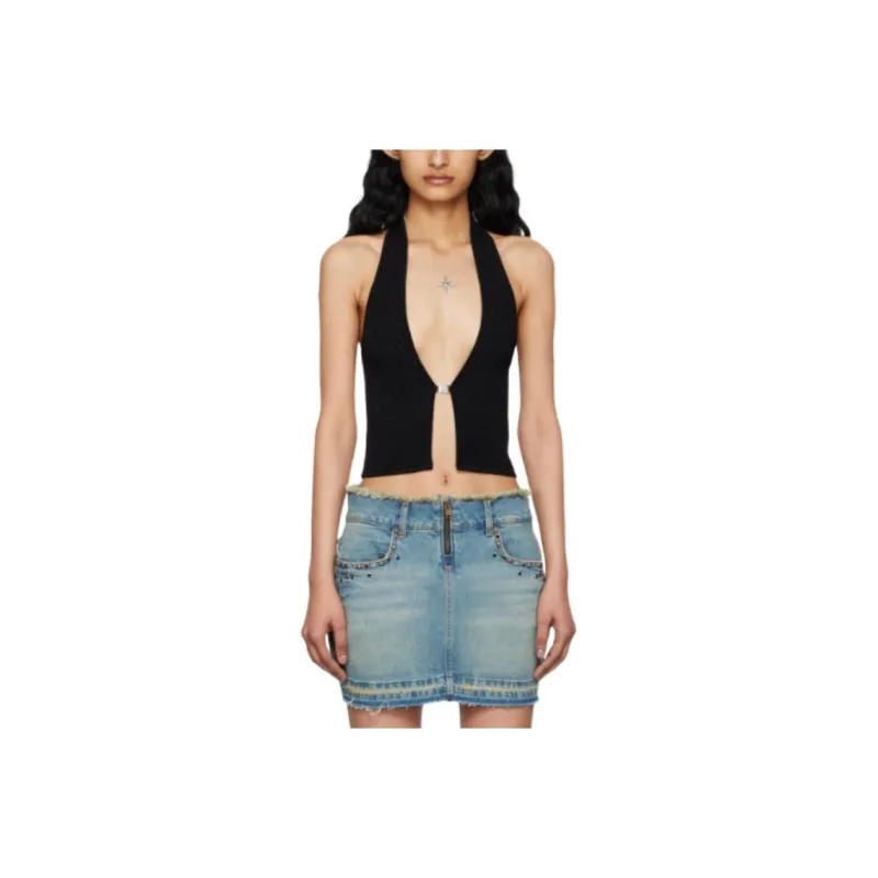 Misbhv Tank Tops Women's Black-0