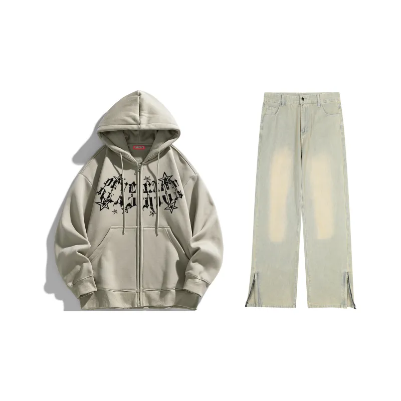 REXSHION Sweatshirt Sets Unisex-10