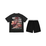 A3757-DX Black+Black Shorts