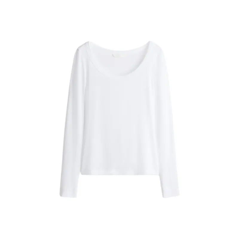 H&M T Shirts Women's White-0