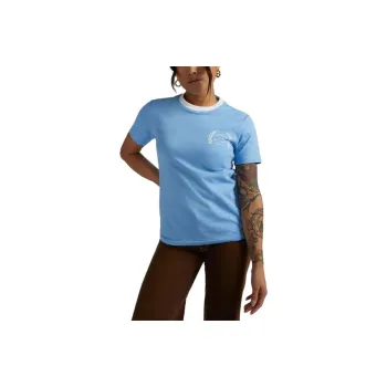 Converse Chuck Ringer T Shirt Women's Blue