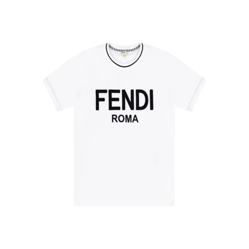 FENDI T Shirts Women's White-0