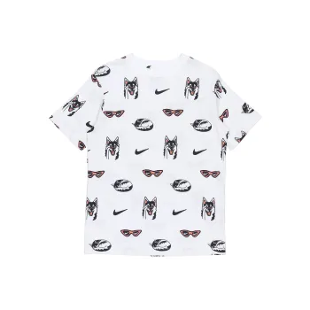 Nike Drop Shoulder Sleeve T Shirt Women's White