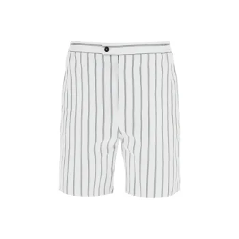 Ferragamo Striped Bermuda Shorts