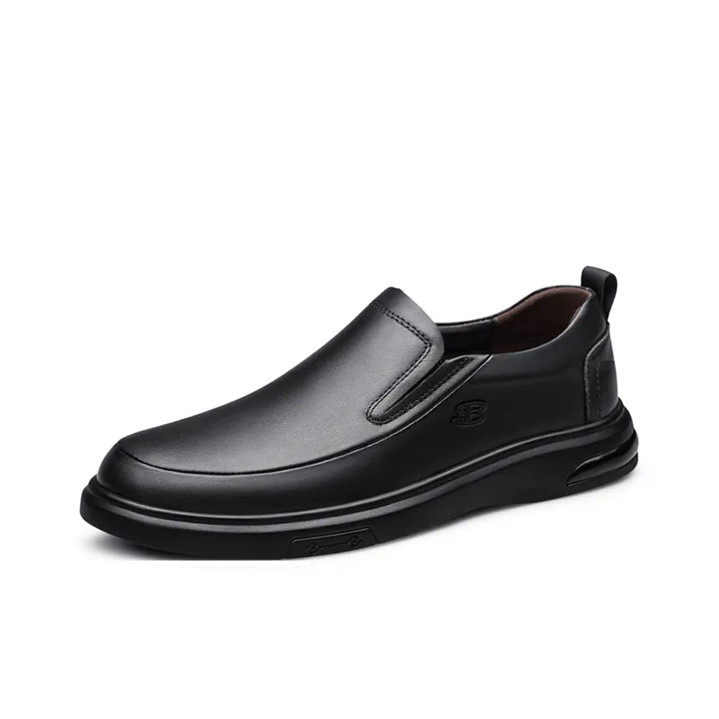 BEN SHERMAN Men's Casual Shoes Men Low Top Black/Brown-1