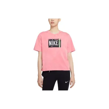 Nike Sportswear T Shirts Women's Sunset Red