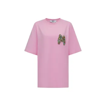 MSGM T Shirts Women's Pink