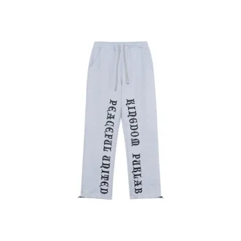 PUK 2023 Spring/summer Sports Pants Unisex Gray