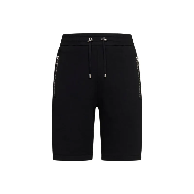 BALMAIN Sports Shorts Men Black-0