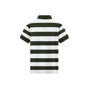 Dance With Wolves Polo Shirt Men's Olive Green