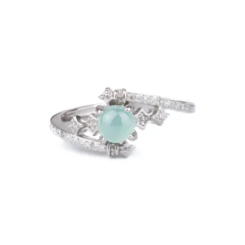 QIXIANG Ice Glutinous Rings Women's