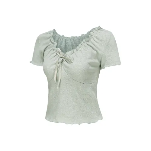 MA JOURNEE Set in Sleeve T Shirt Women's