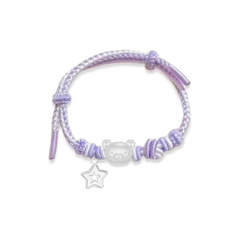 SINO GEM S999 Fine Silver Bracelets Unisex-3